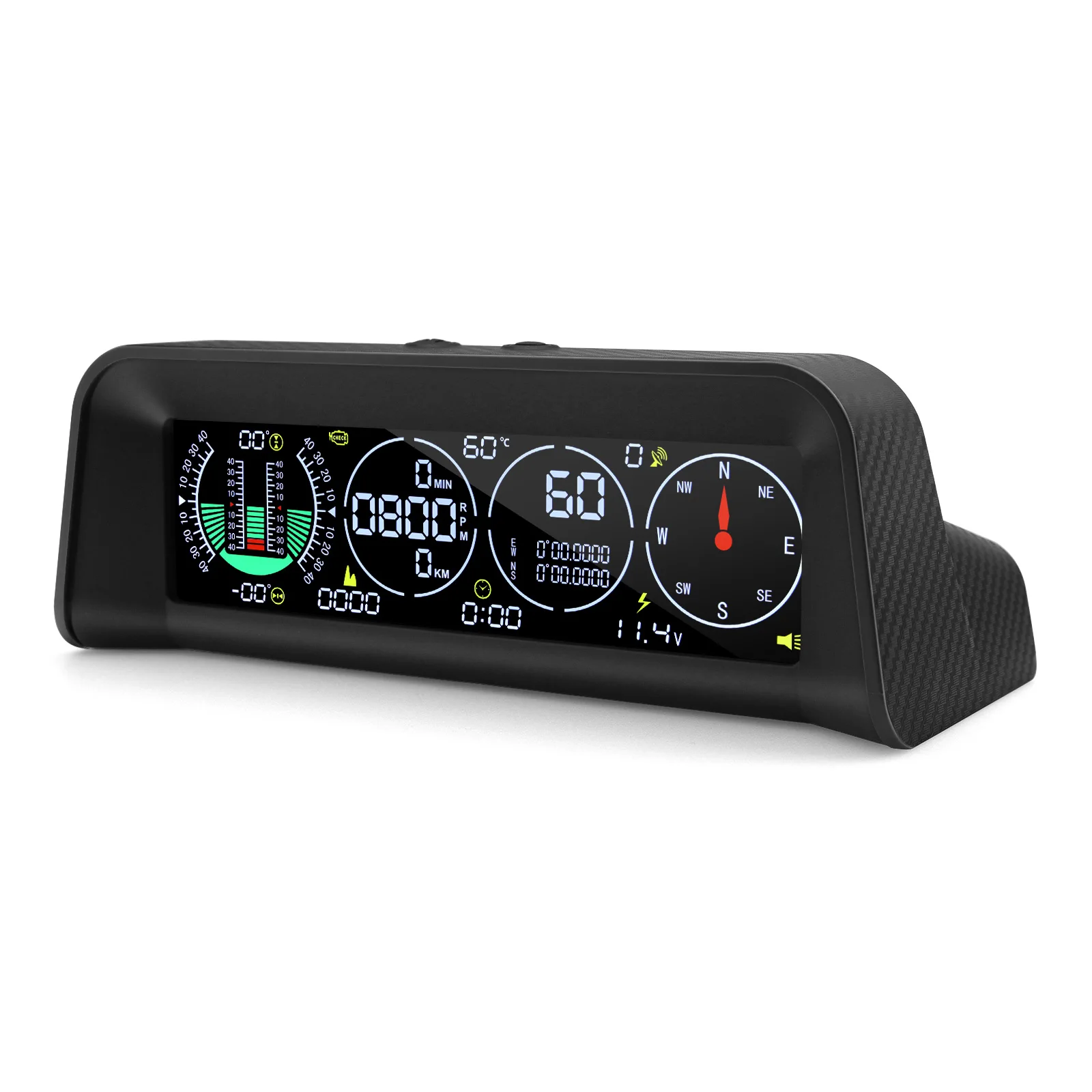 X92 OBD2 GPS Car Head Up Display tachimetro digitale bussola GPS monitoraggio della pressione dei pneumatici misuratore di altitudine di livello