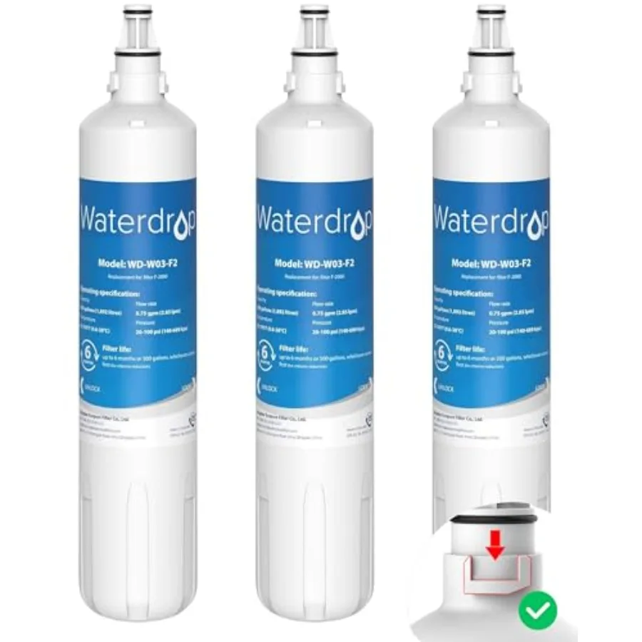 F-2000 4204490 Water Filter Replacement for Sub-Zero 4204490 InSinkErator® F-1000 F-2000 F-3000 Filter and AquaPure AP Easy C-C