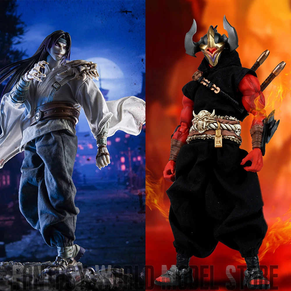 gioca-al-tempo-1-12-mito-cinese-fantasma-messengers-impermanenza-in-bianco-e-nero-6-''set-completo-da-collezione-maschio-action-figure-giocattoli-di-modello