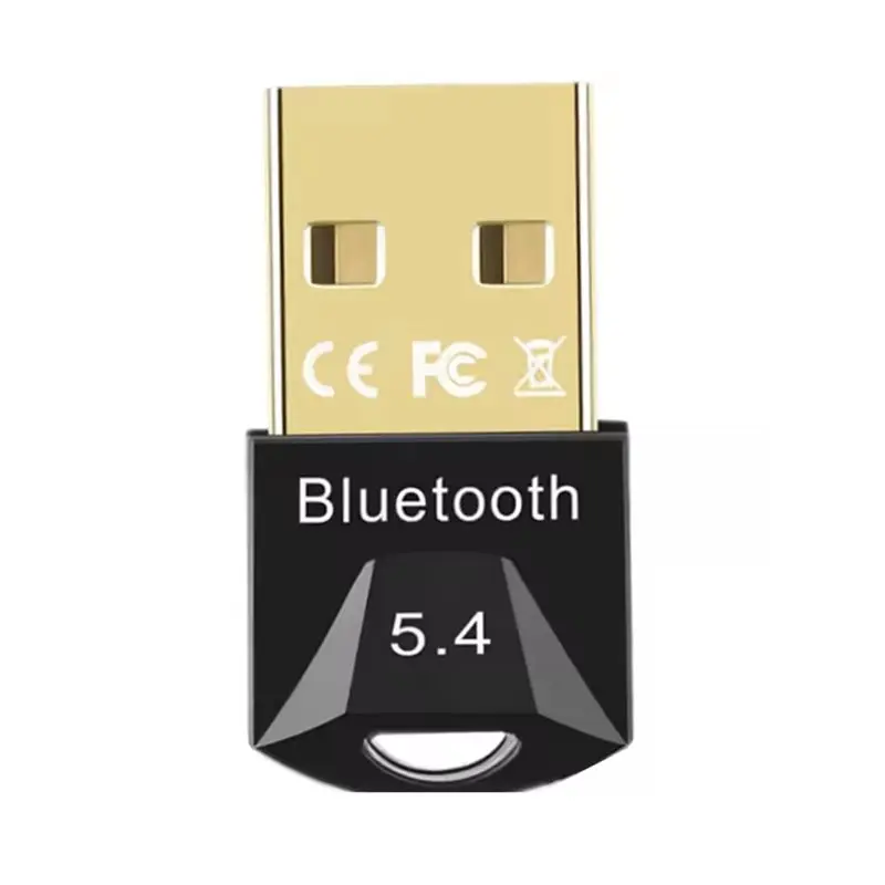 

Bluetooth Adapter For PC USB Bluetooth 5.4 Adapter For Speaker Mouse Keyboard Wireless Dongle Transmitter Receiver