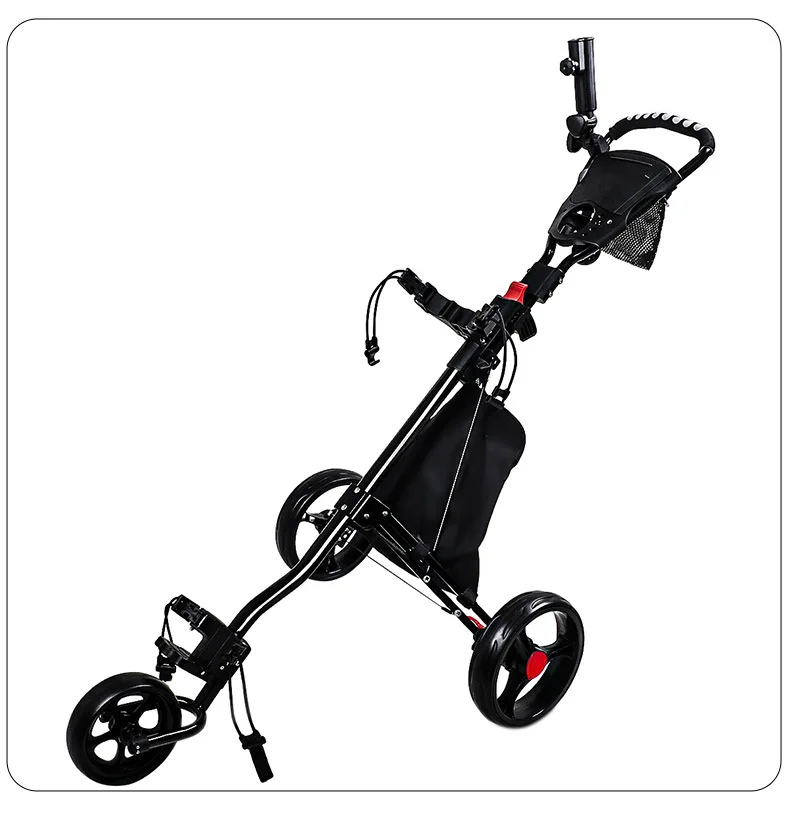 foldable aluminum alloy trolley,Golf tricycle
