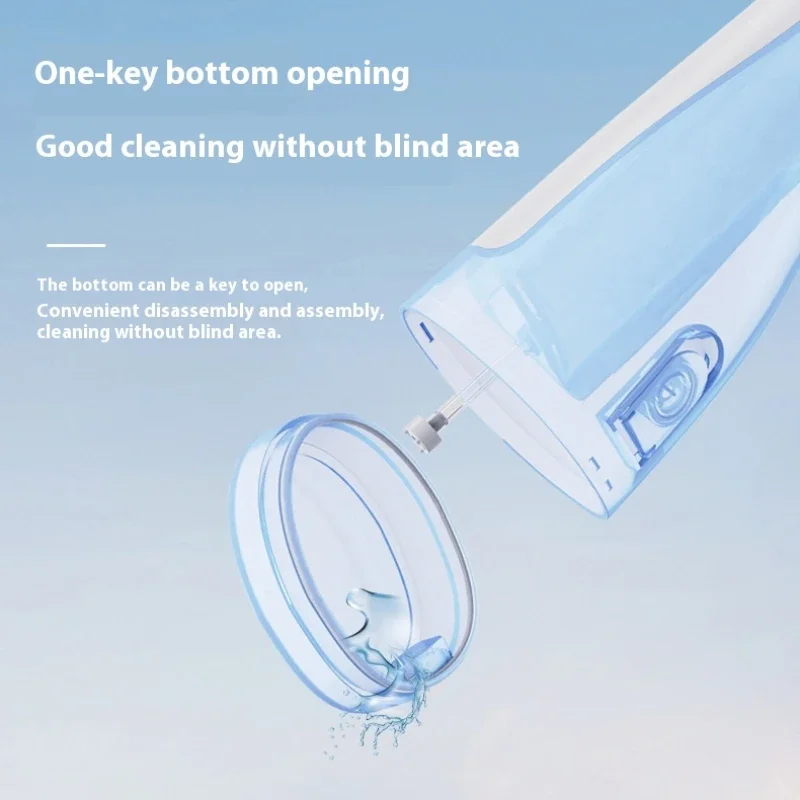 MUBE-irrigador Dental de agua, cepillo de dientes eléctrico portátil para el hogar, resistente al agua IPX8, tanque de agua de 320ml, BV-611,2025