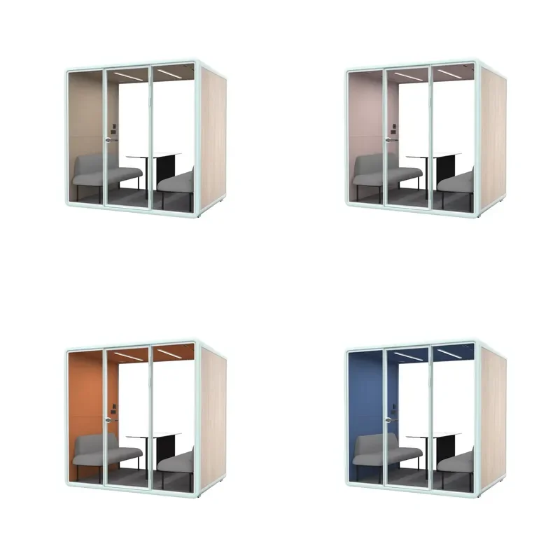 for Movable Silent Soundproof Recording Acoustics Vocal Studio Booth Isolation Large Conference Office Personal Telephone Pod