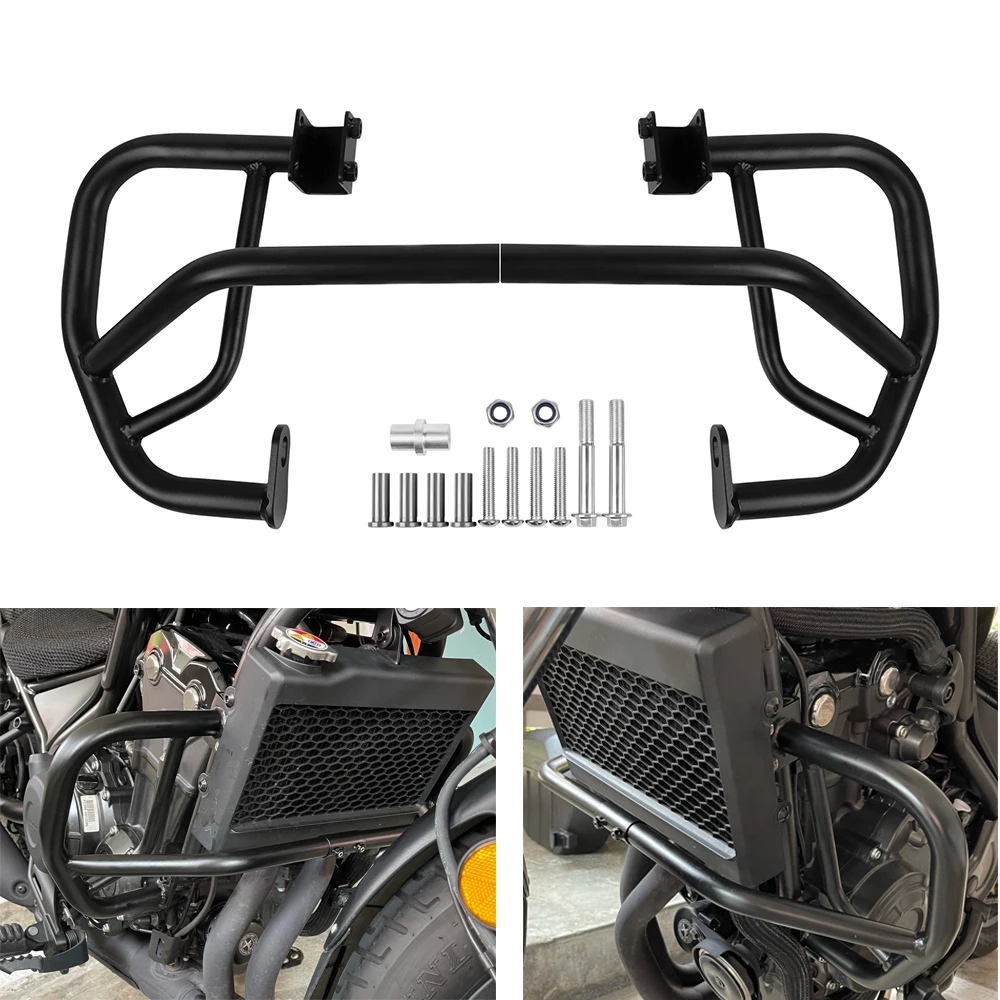 

Motorcycle Crash Bars Bumper Engine Guard Stunt Cage Protector For Honda CMX300 CMX500 Rebel 500 300 CMX 300 500 2017-2023 2022