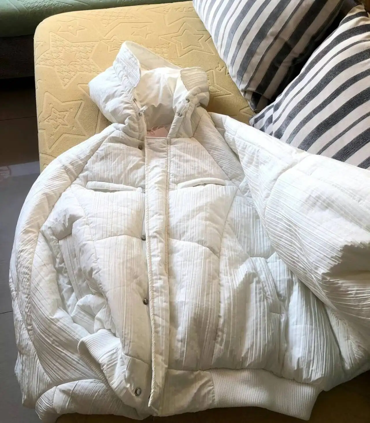 Parkas Womens Y2K Fall Modal Blended Lined Slimming Extended Hem Preppy College Uniform Attractive Youthful Chic Simple Business