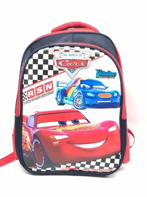 Disney Backpack Elementary School Students 6-9 Years Old Frozen Schoolbag Female Children Male McQueen Backpack