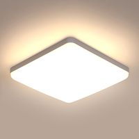 LED Ceiling Lights, 36W 4000 LM Super Bright Square LED Ceiling Lamp Warm White 3000K,Ultra Slim Ceiling Lamp for Bedroom