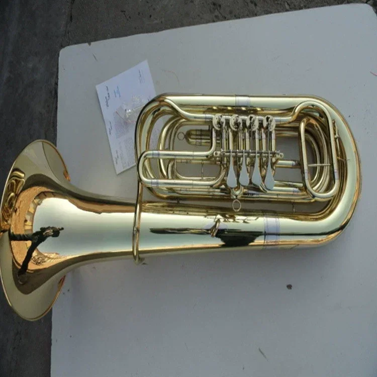 2025 نظام مستقل احترافي 6/4 BBb Tuba 5 صمامات