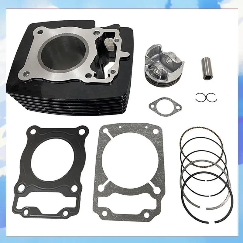 Kit de cilindro de piezas de motor de motocicleta de 67Mm para Italika V200 V 200 2018-2024 E03010068 E08010165 E08010164 E08010163-[A22I]