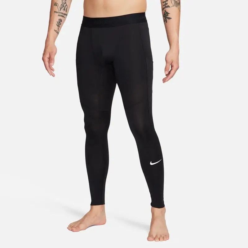 Nike Pantalones largos cómodos de secado rápido para hombre, pantalones deportivos para correr, entrenamiento físico, medias para exteriores Fb7953-010