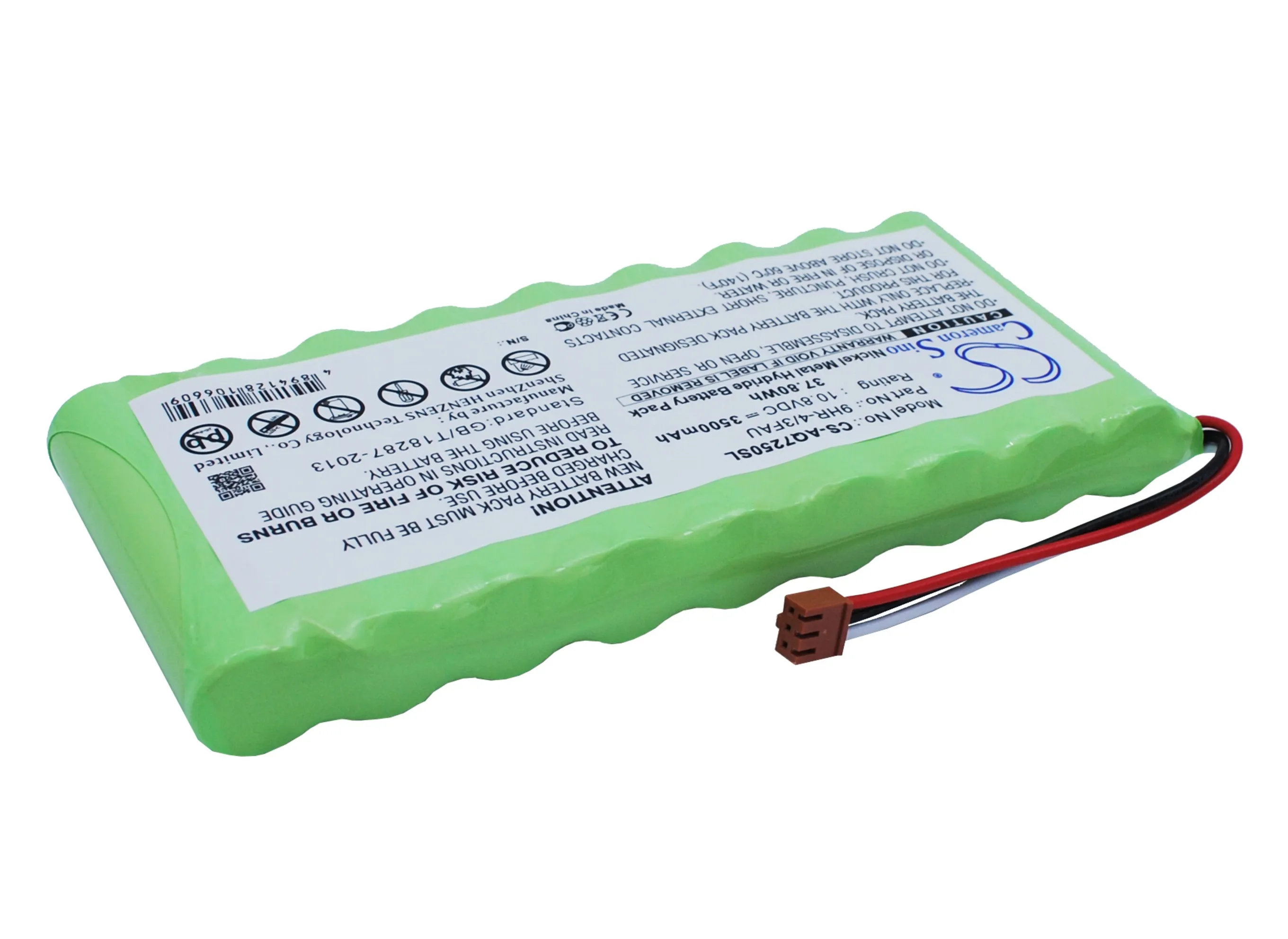 بطارية اختبار المعدات والمسح ، 3500mAh ، 37.80Wh ، ل Ando 9HR-4 3FAU ، AQ7250 ، AQ7250 ، Mini-OTDR