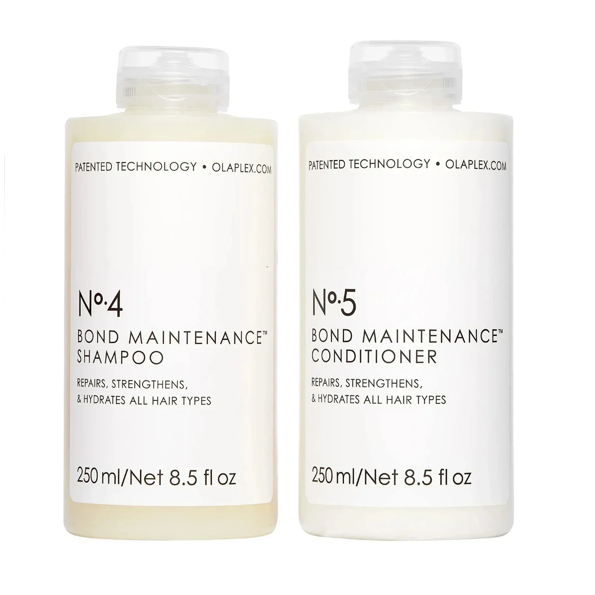 

2pcs No.4 No.5 250ml Set Original Shampoo Conditioner Repair Strengthen Noirishes All Hair Types Professional