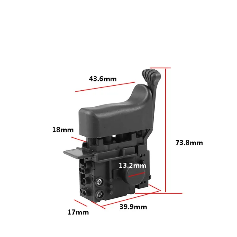 Сменный переключатель для инструмента MAKITA HR2450 HR2020 HR2432 HR2440 HR2450T HR2450A HR2432 HR2641 HR2475 HR2455 HR2450F HR2450FT HR2440F