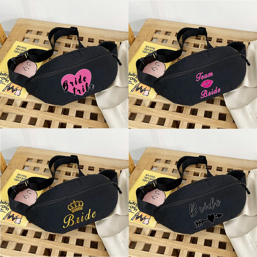 

Waist Bag 2025 New Brand Unisex Phone Pocket Outdoor Hiking Waist Bags Fashion Casual Adjustable Chest Pack Bride Series