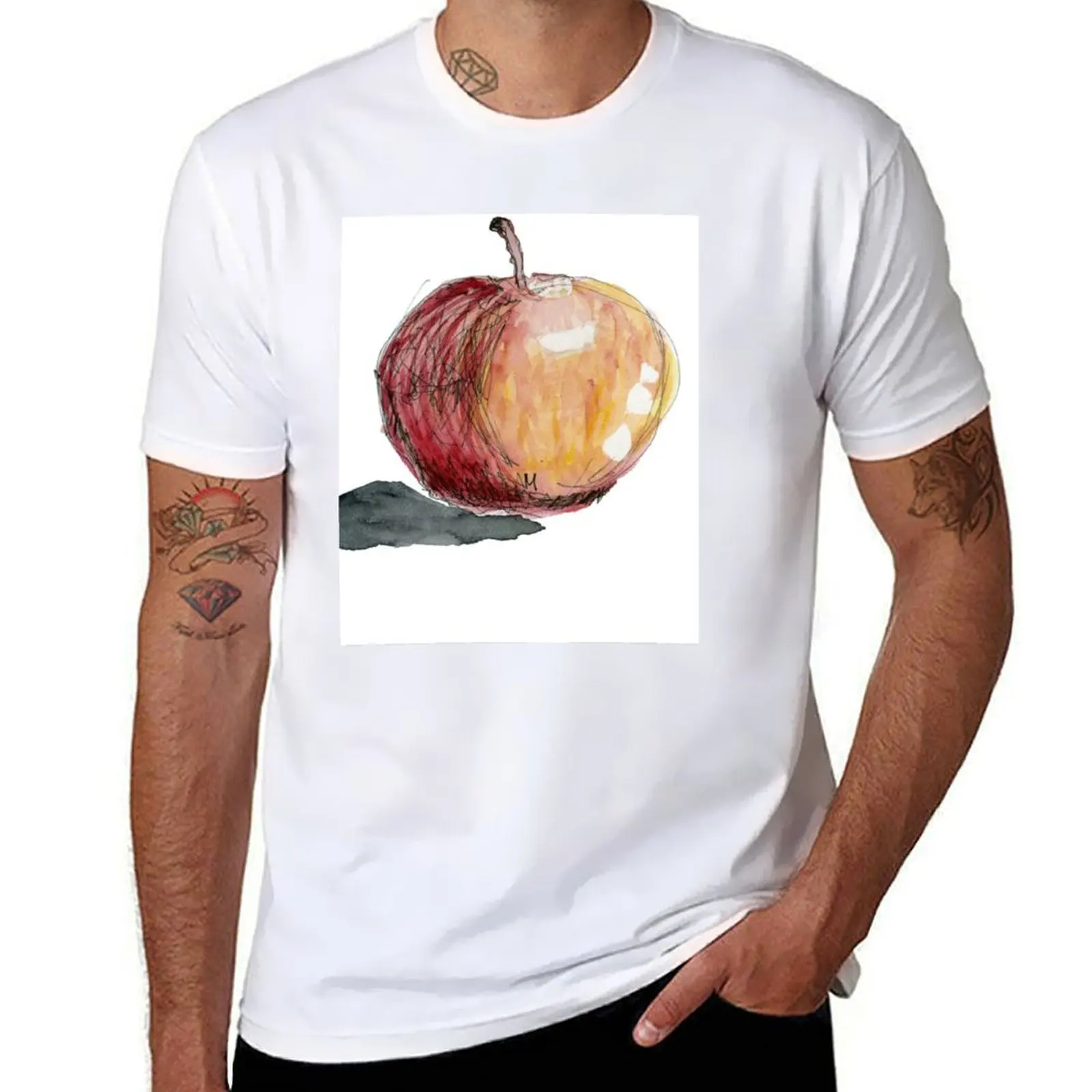

Apfel 1 T-Shirt man t shirt heavy cotton man t shirts graphic T-Shirt