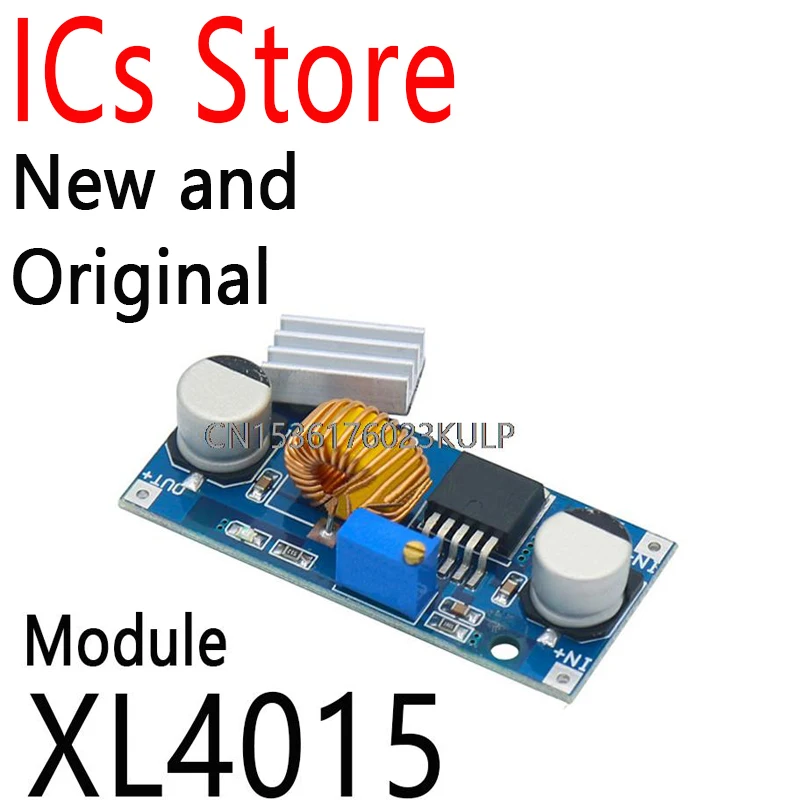 5A DC-DC Step Down Adjustable Power Supply Module LED Lithium Charger XL4015 XL4005