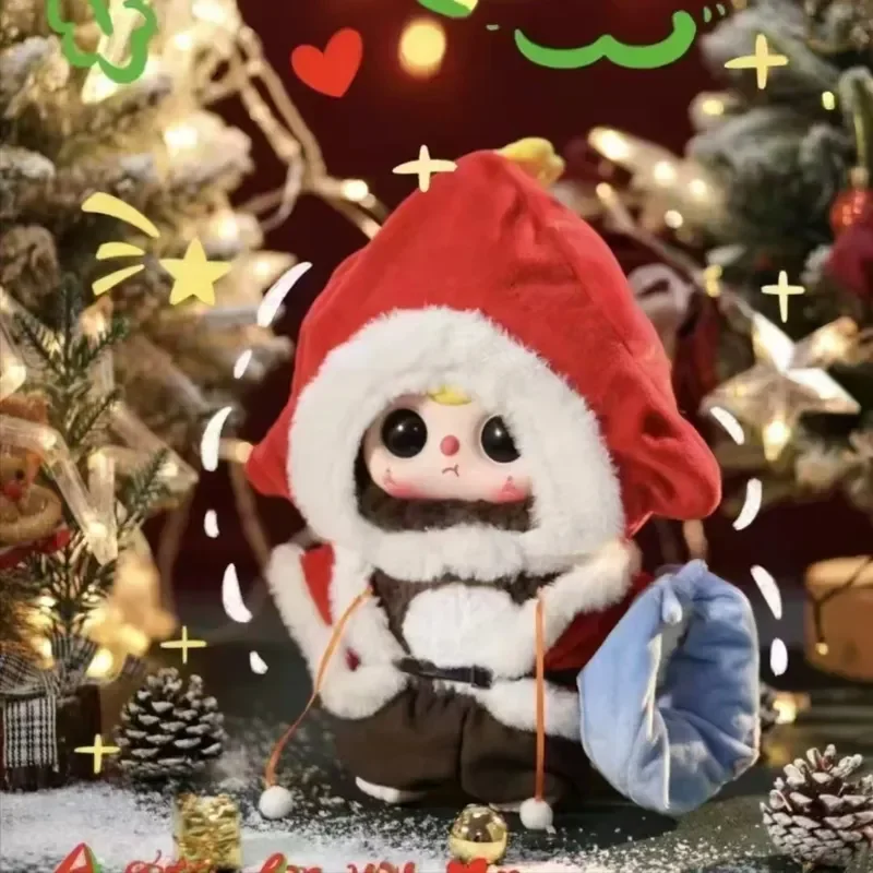 Oryginalna Lalka Vinyl Baby Three 400% Edycja Limitowana Świąteczna Kawaii Duża Kolekcja Baby Blind Box Śliczne Zabawki Prezenty