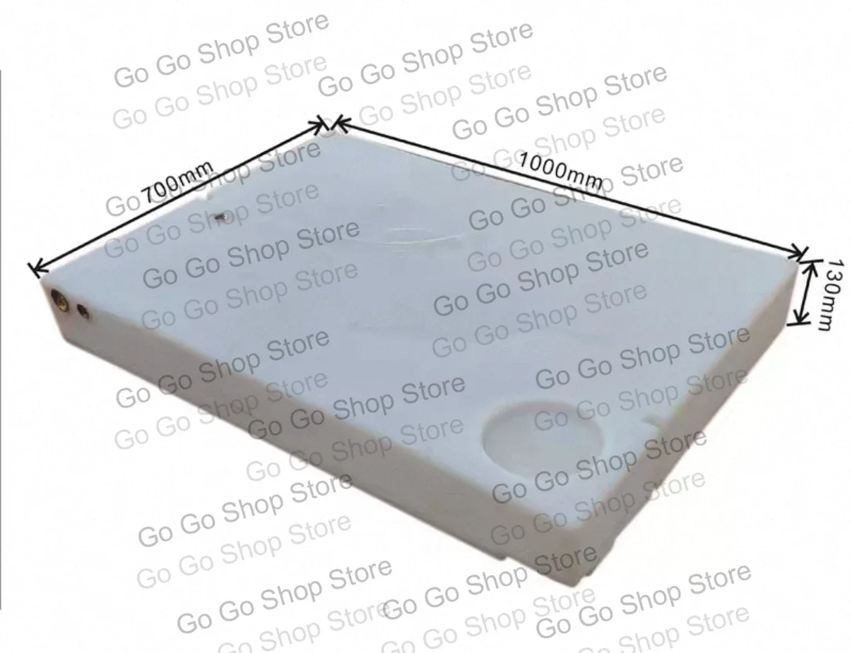 Plastic Water Tank  for RV Trailer Modification, Heavy Duty  Clear Water Storage Box