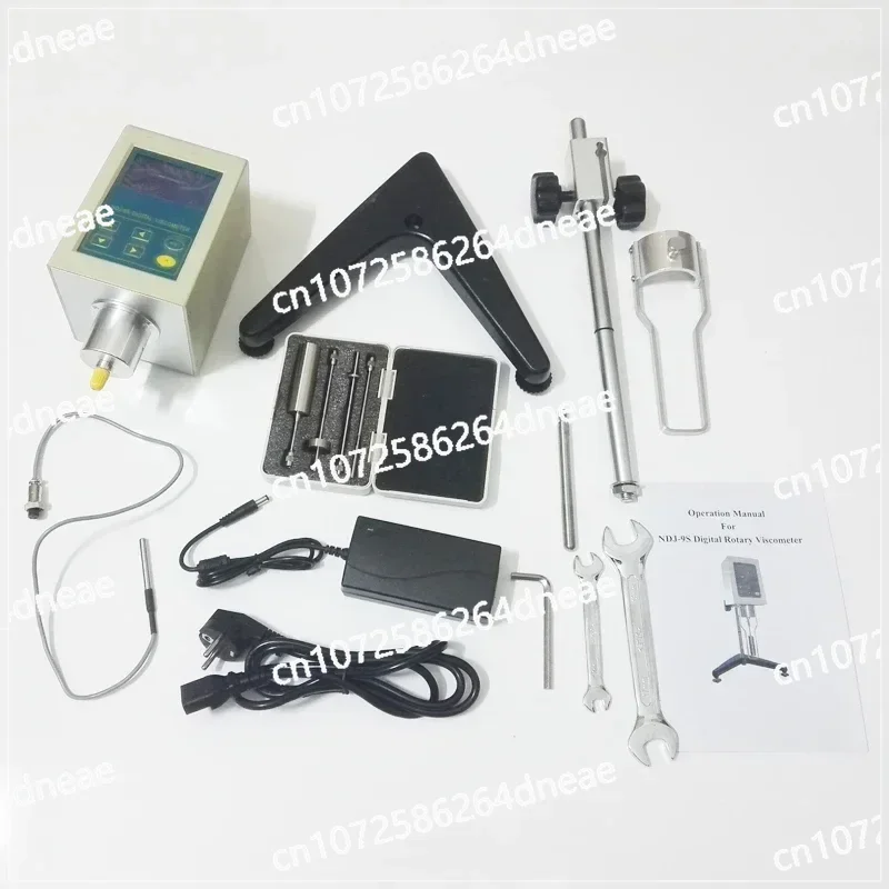 

Pa.s Viscosimeter with temperature sensor Digital Rotary Viscometer NDJ-9S Viscosity Meter 1-100000 m