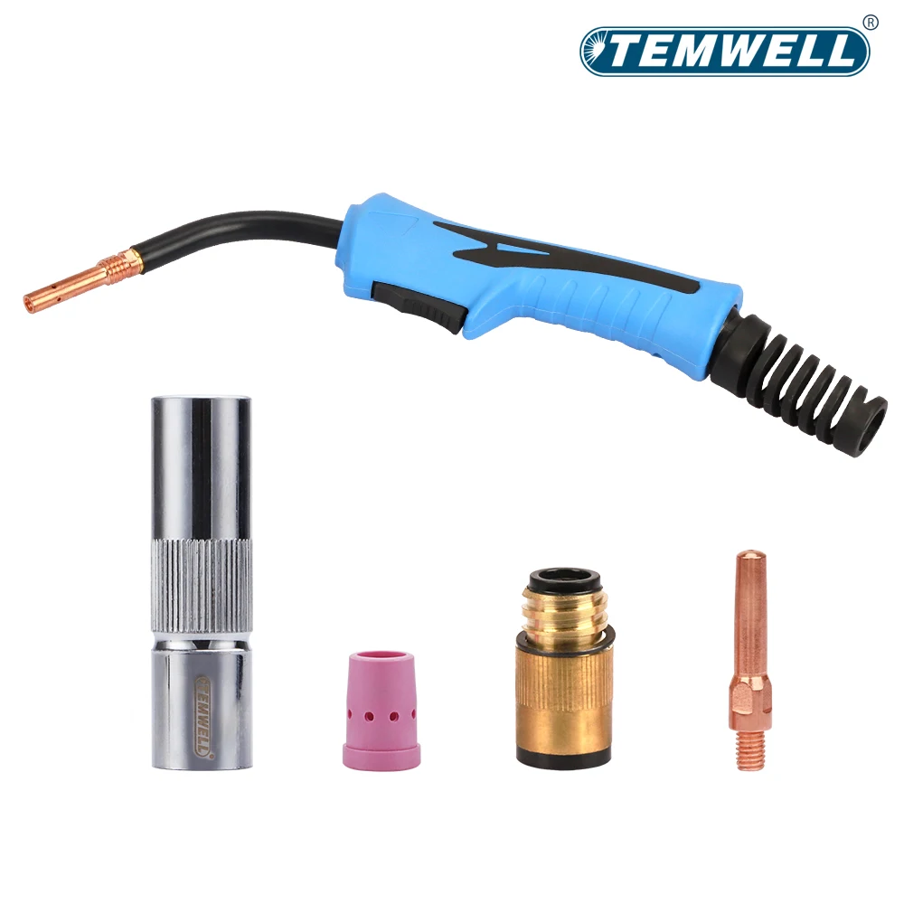 350A MIG Gun Torch Head PANA-350A Style MIG MAG Welding Torch With Euro Connector Complete