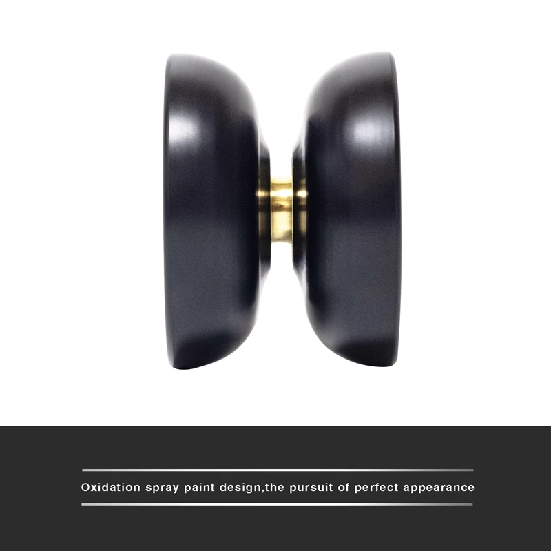 Yoyo profesional tidak responsif, Yoyo paduan aluminium + ekstra 5 senar + sarung tangan Yoyo untuk pemutar canggih