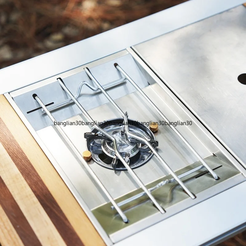 

Портативная газовая плита IGT для кемпинга, 3600 Вт, высокомощная, совместима с аксессуарами для стола IGT, товары для кемпинга