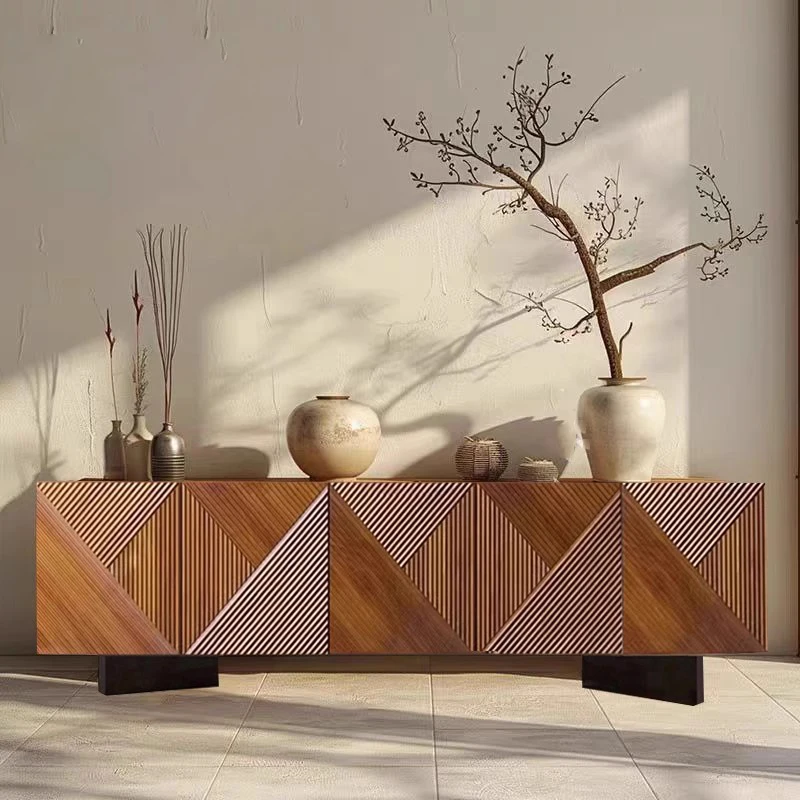 Wabi Sabi Vintage Tv Stands Unique Textured Classic Aesthetic Tv Stands Art Deco Design Meubles De Maison Furniture Home