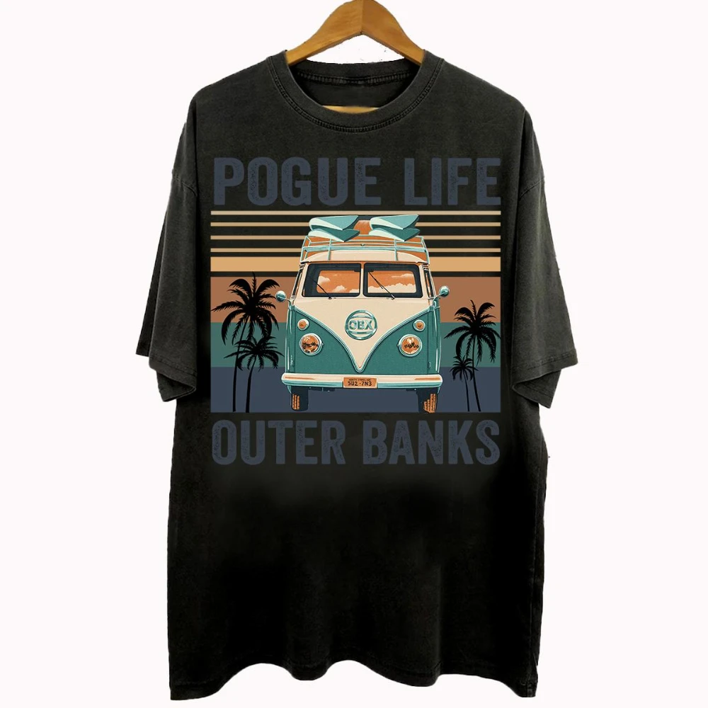 

Vintage 90s Bootleg Style Pogue Life T-Shirt Pogue Life Outer Banks Gifts for Man and Women Unisex T-Shirt