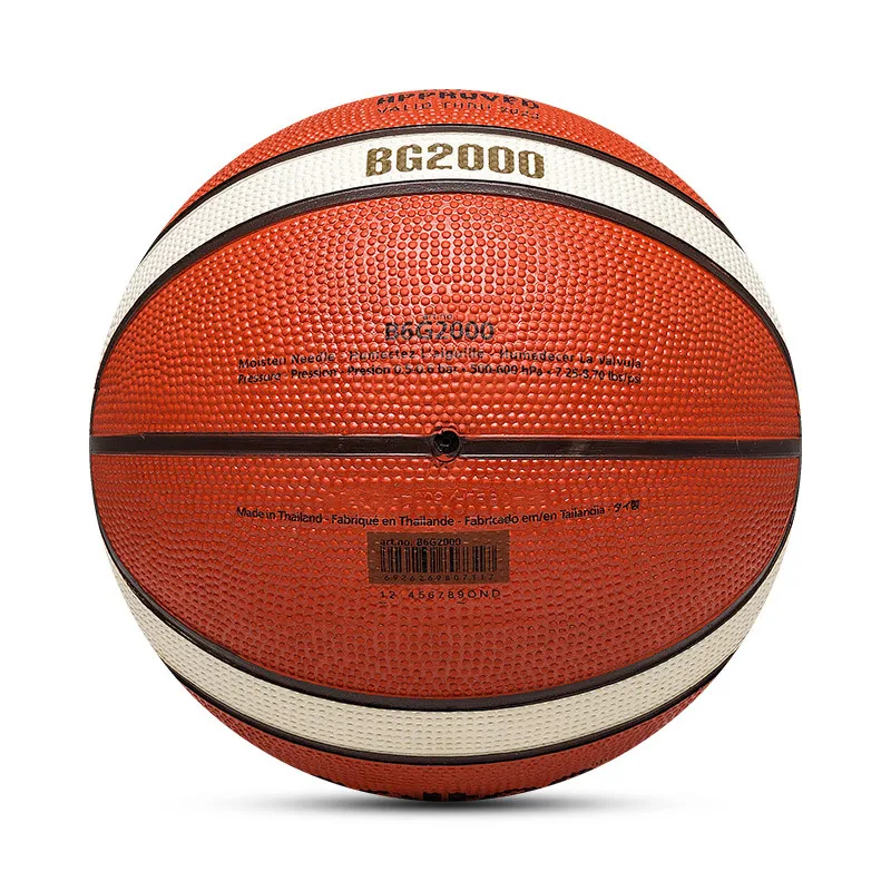 Molten-Standard Basketball for Youth Women, BG2000, Original Size 6, Training Balls, High Quality