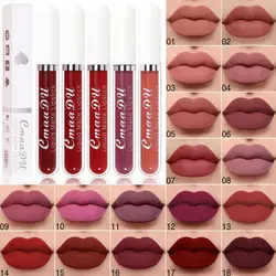 18 Color Waterproof Liquid Matte Lipstick Long Lasting Sexy Red Moisturizing Lip Gloss Velvet Non-Stick Lip Tint Makeup Cosmetic