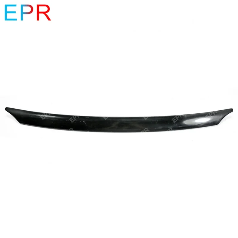 FRP Fiber Black or Grey Unpainted For Nissan R33 Skyline GTR OE Style Front Bonnet Lip Exterior Accessories Body kits(Type 2)