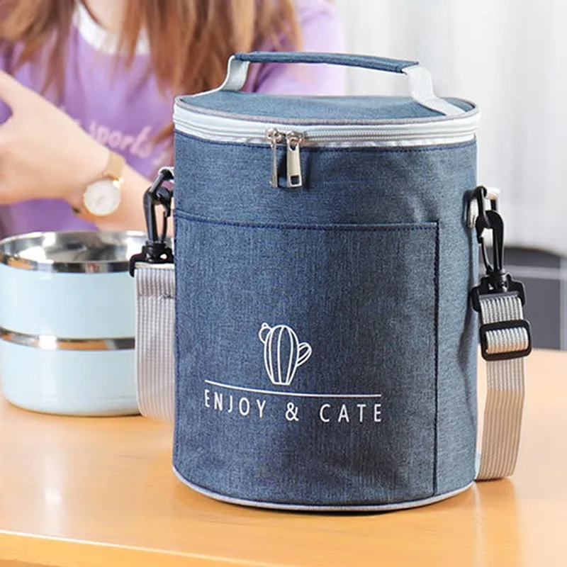 Lunch Box Stainless Steel Food Warmer Bento Lunch Box Container Constant 65℃ Thermal Boxes for Office School