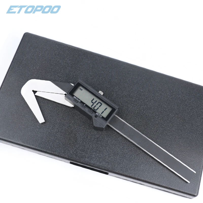 Three Groove Digital Calipers Odd Groove Vernier Caliper Tap Reamer Milling Cutter Outer Diameter Diameter Measuring Scale