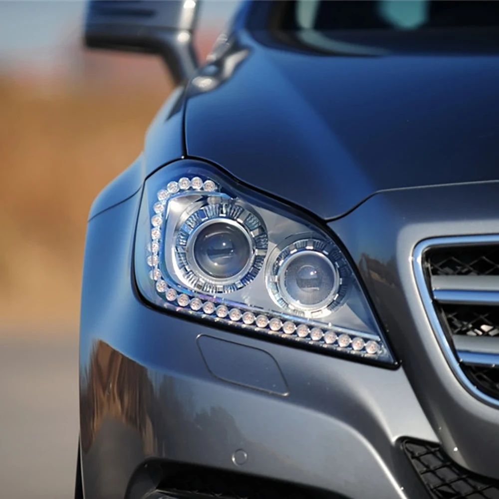 For Mercedes-Benz CLS W218 CLS260 CLS300 CLS350 2010 2011 2012 2013 2014 2015 Transparent Headlamp Cover Plexiglass Lampshade
