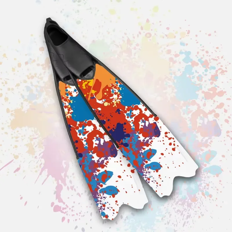 Wave longfin OEM professional customer design free diving blade diving fin harpoon diving fin