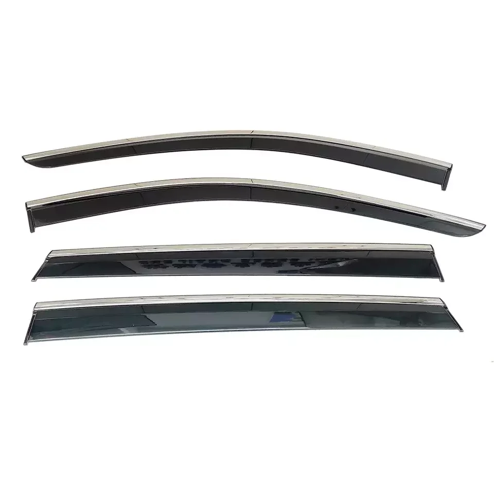 Premium Sun Rain Guard Direct Fit Easy Installation Window Visor Wind Deflector For TOYOTA ALPHARD 2010-2014 Weather Shield