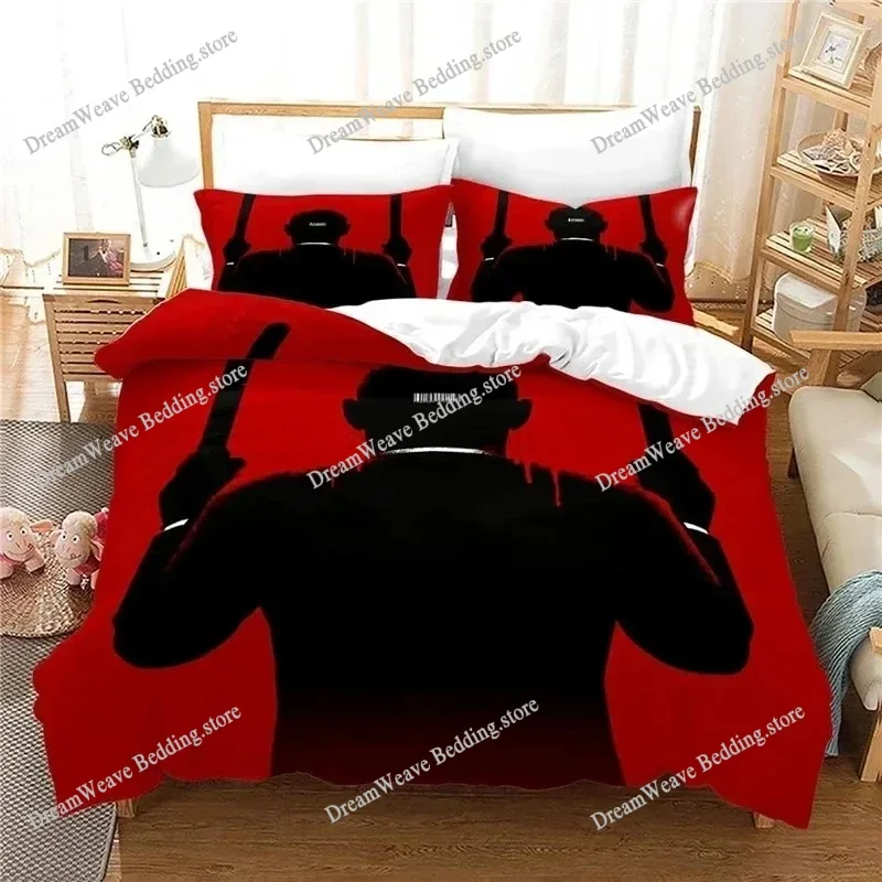 

Hitman Killer Bedding Set Single Twin Full Queen King Size Bed Set Aldult Kid Bedroom Duvetcover Sets Bed Sheet Set 2025