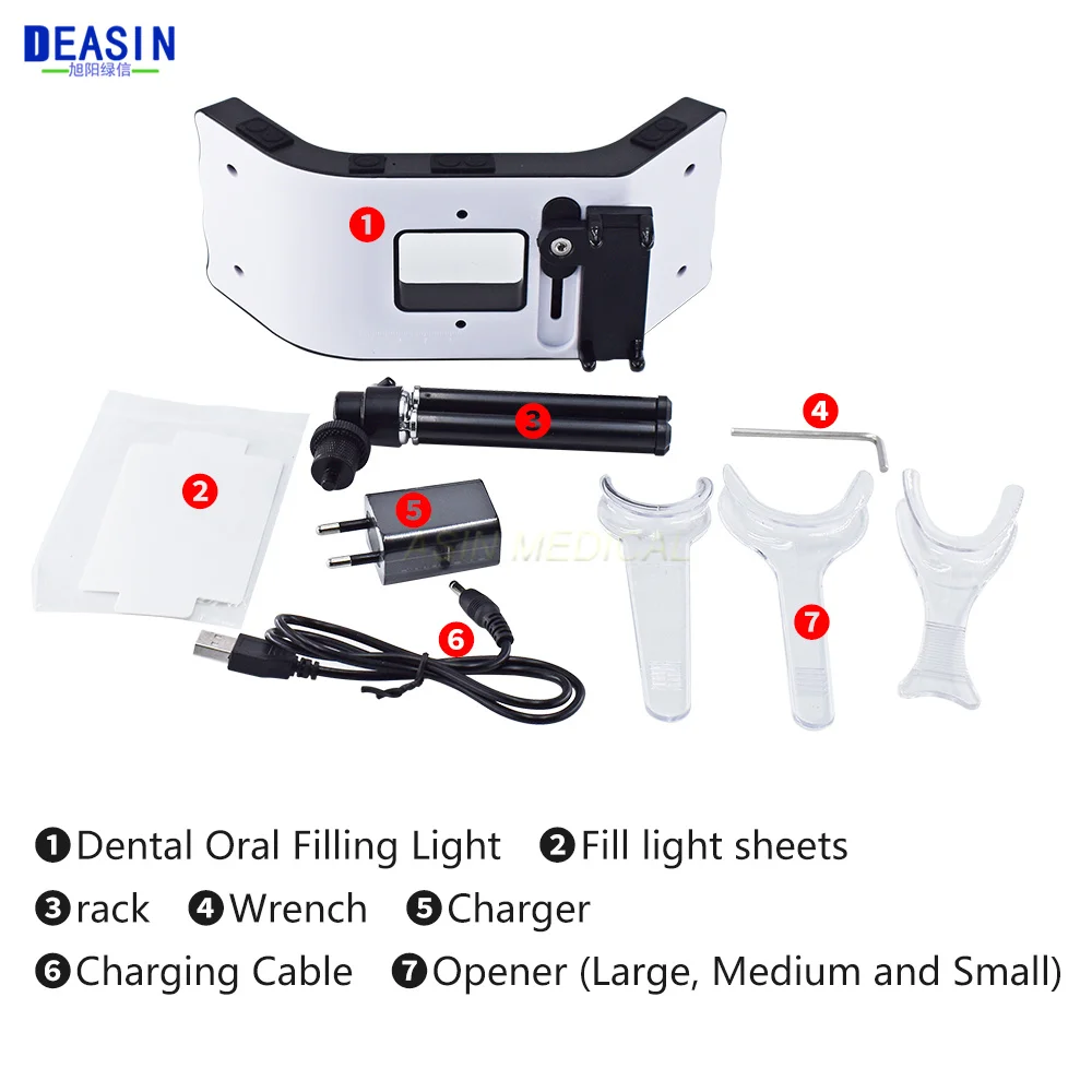 Dental Photography Oral Filling Lamp Flash Light Supply Bright Environment Photo Macro Intraoral Light Dentistry Equipment