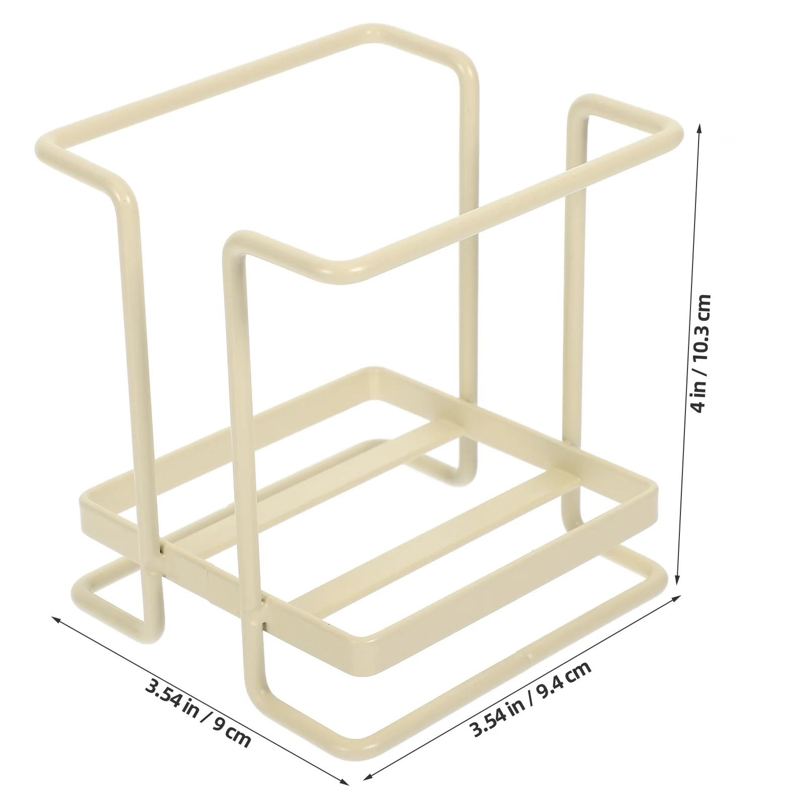 Portabicchieri in ferro artistico Organizzatore da tavolo creativo per caffè, negozi di tè al latte, occasioni per feste a casa, design elegante salvaspazio