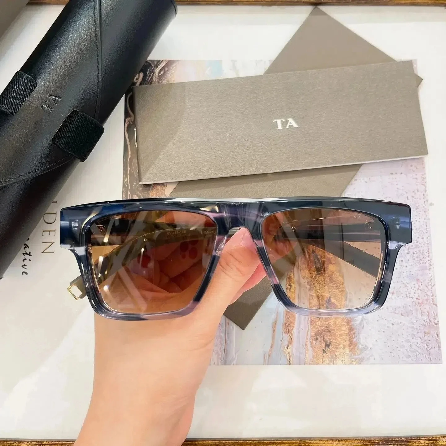 

Authentic For DIYTA DT LSA-701 Stylish Polarized Men Women Sun Glasses Premium Driving Anti-Glare Male Couple Eyewear With Box