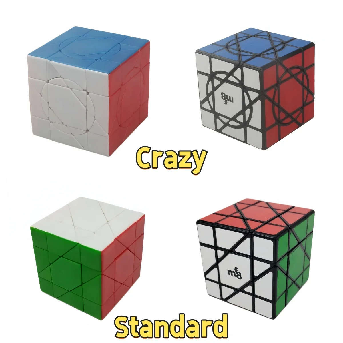 

Кубик-головоломка MF8 Unicorn Cube Standard Crazy Strange Shape Cube, профессиональная головоломка, игрушка для детей, Cubo Magico
