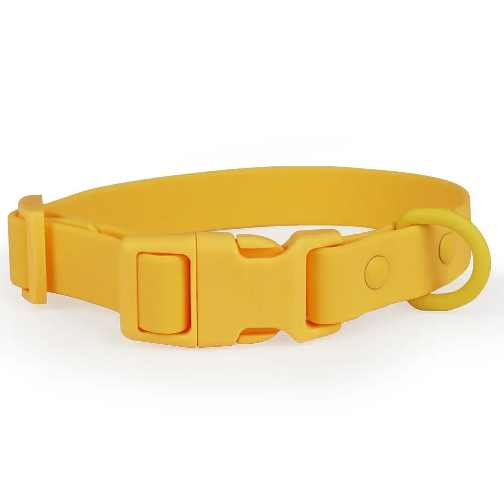 Waterproof Elastic Dog Collar Adjustable Safety Webbing Lead_voghion.com
