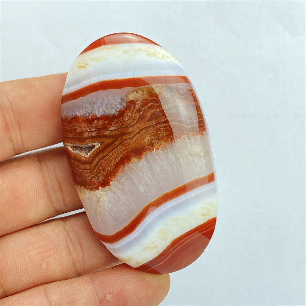 Naturalny czerwony agat koronkowy Polerowany kryształ Palm Play and Heart Shape Carnelian Spiritual Reiki Healing Stone Home Decor Holiday Gif