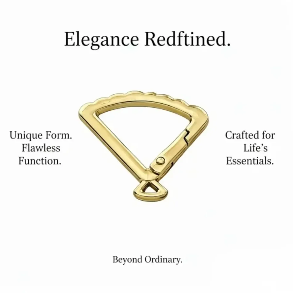 5-50Pcs Spring triangle Ring Clips for Purse Metal Snap Hook Buckle for Shoulder Bag Wallet Keychain Dog Chain Factory wholesale