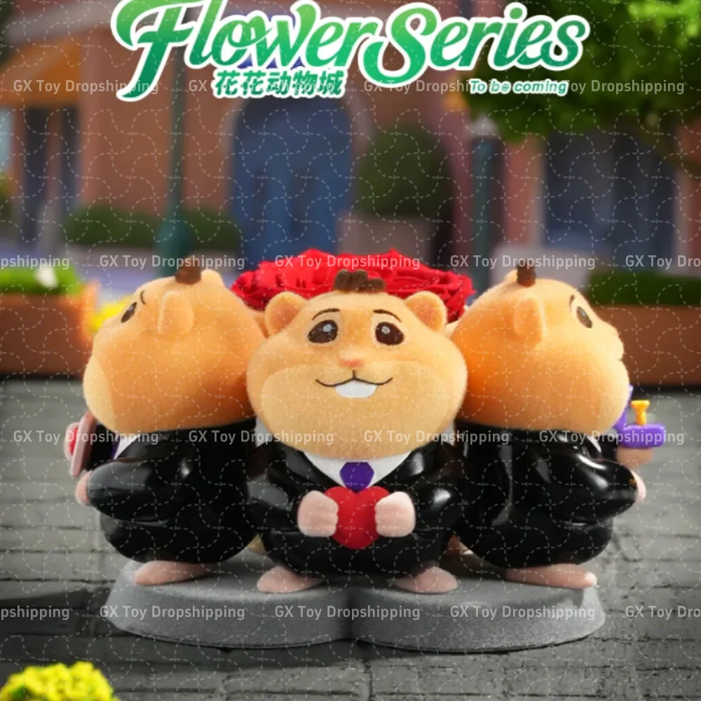 الأصلي أنيمي الشكل Zootopia زهرة العالم سلسلة صندوق أعمى جودي الثعلب نيك عمل أرقام نموذج دمية ديكور الأطفال سطح المكتب Colle