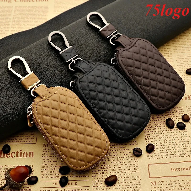 

Car Zipper Key Case Key Cover for Toyota Volkswagen Honda Opel Tesla Genesis LDV Seat MG KIA Cherry Aeolus Protective Cover 2025