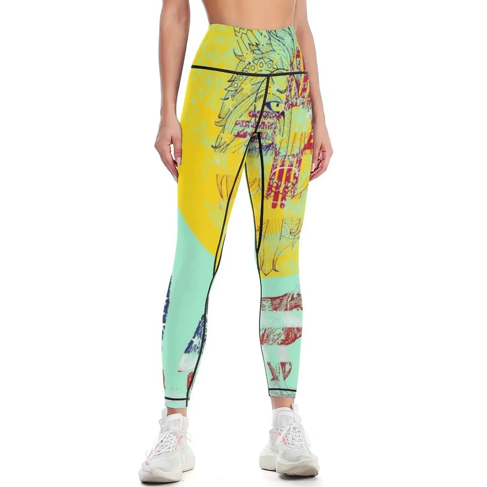 

WOLF PACK NEW MEXICO Leggings gym wear legging pants raises butt sportswear gym sportswear woman gym 2025 Womens Leggings