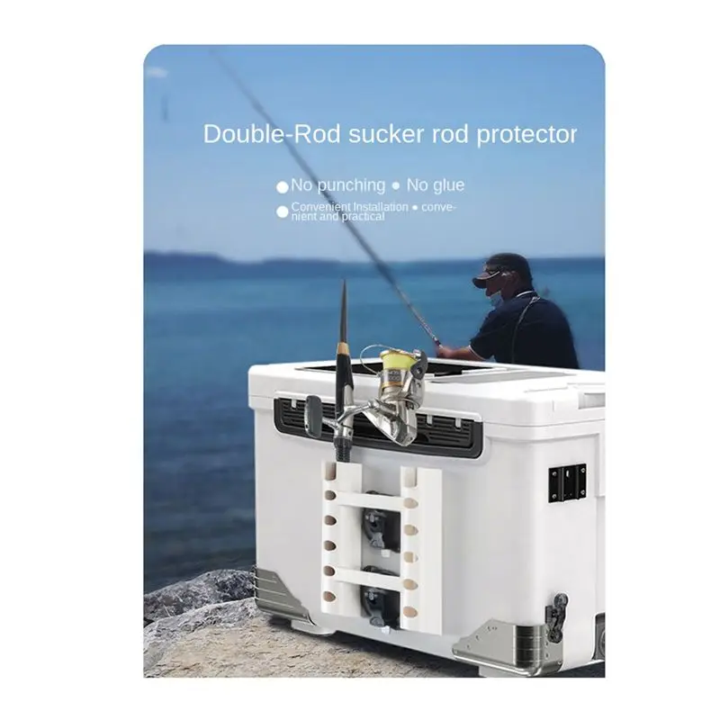 

ABJV держатель для удочки на присоске, коробка для рыбалки, держатели для удочек, портативный держатель для серфинга и рыбалки