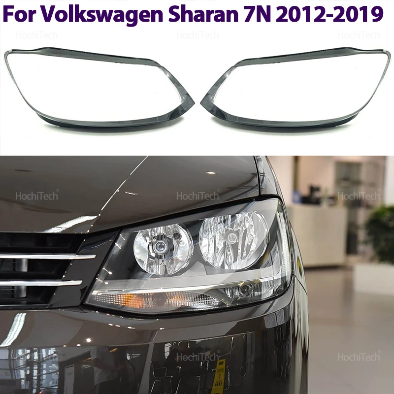 

Headlight Cover for Volkswagen VW Sharan 7N 2012-2015 2016 2017 2018 2019 Lampshade Shell Headlight Glass Lens Headlamp Lens
