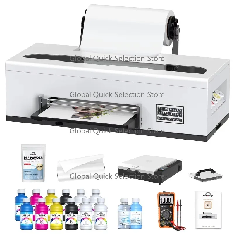 Factory Price A3 Size DTF Printer R1390 with for Garment Customization